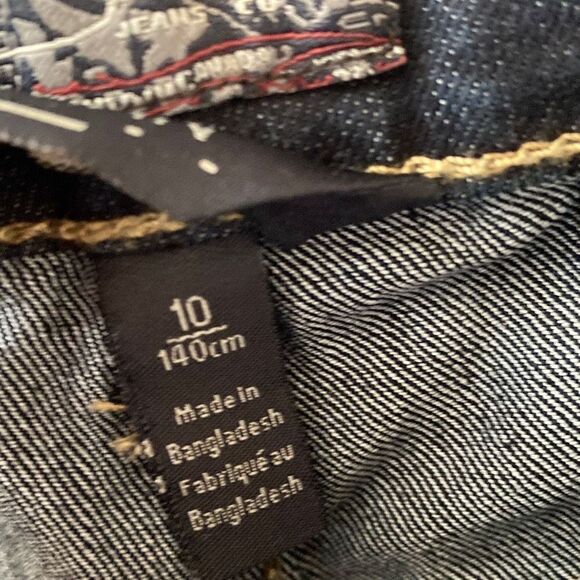 Silver Jeans Nathan Skinny Jeans for‎ Boys in Dark Wash Size 10 - Picture 11 of 12